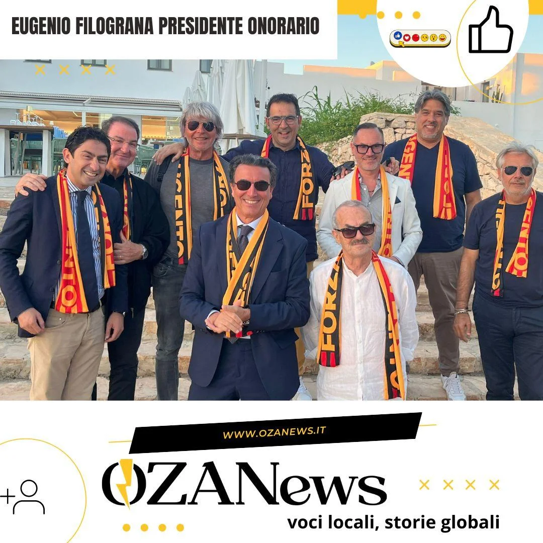 Ugento Calcio: il Senatore Eugenio Filograna nominato Presidente Onorario