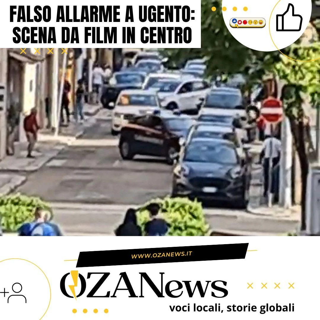 falso allarme a ugento scena da film in centro
