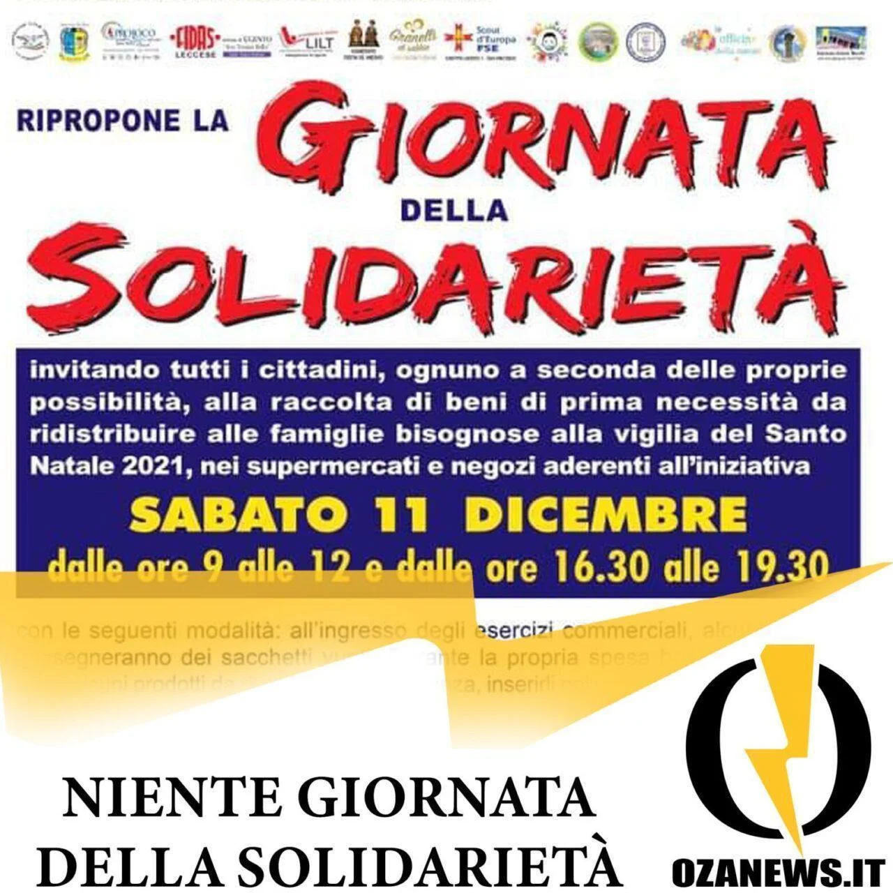 A Ugento niente giornata della solidarietà 2022