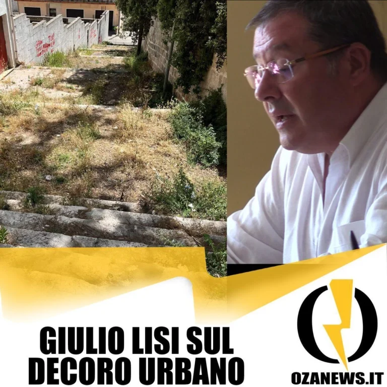 Giulio Lisi all’attacco su decoro urbano e piste ciclabili