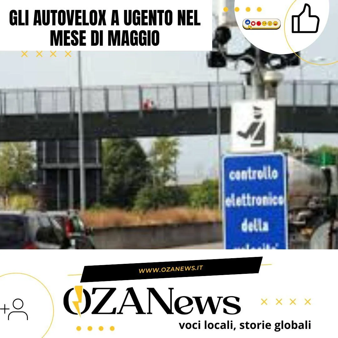 Gli autovelox a Ugento nel mese di maggio