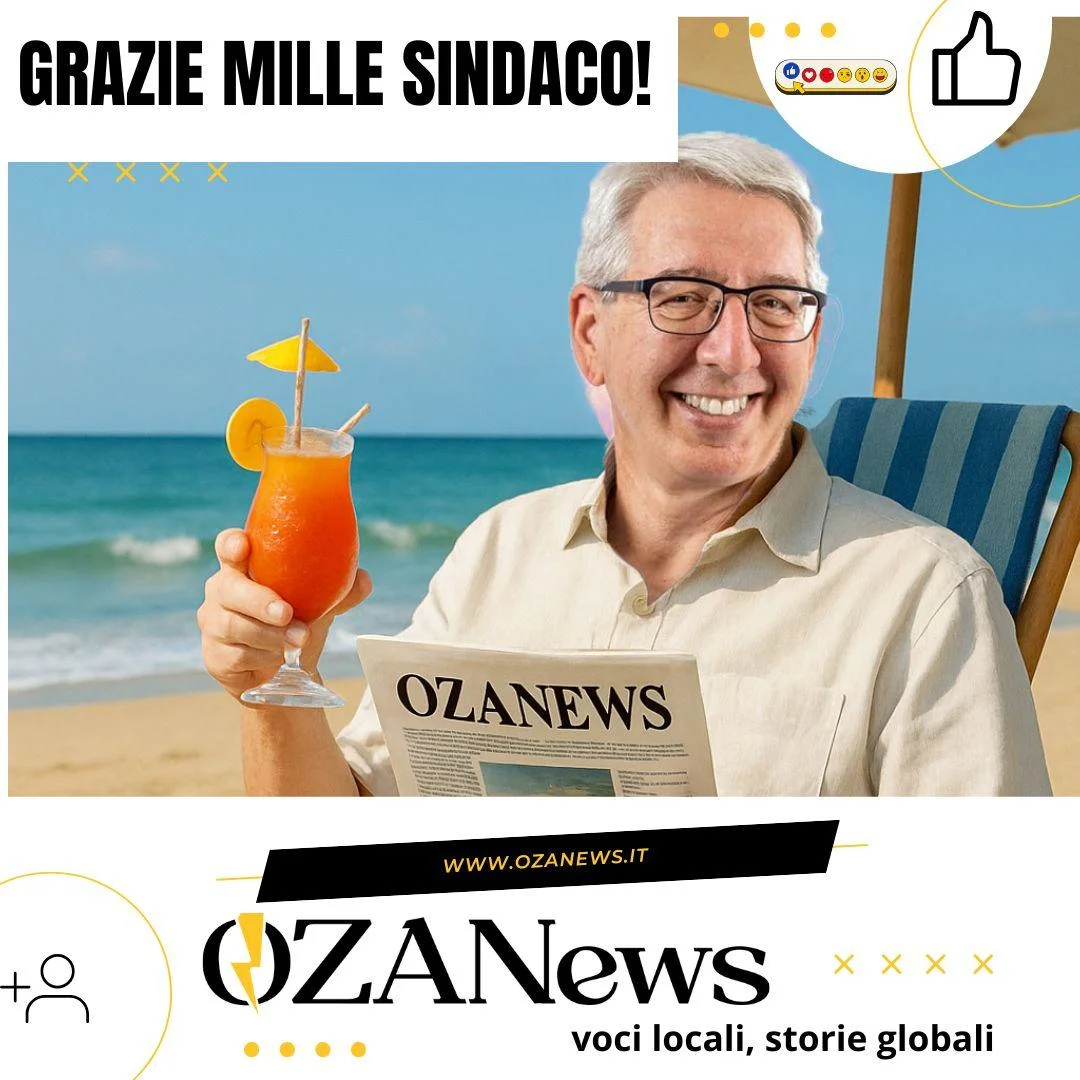 Grazie mille per la stima sindaco Chiga