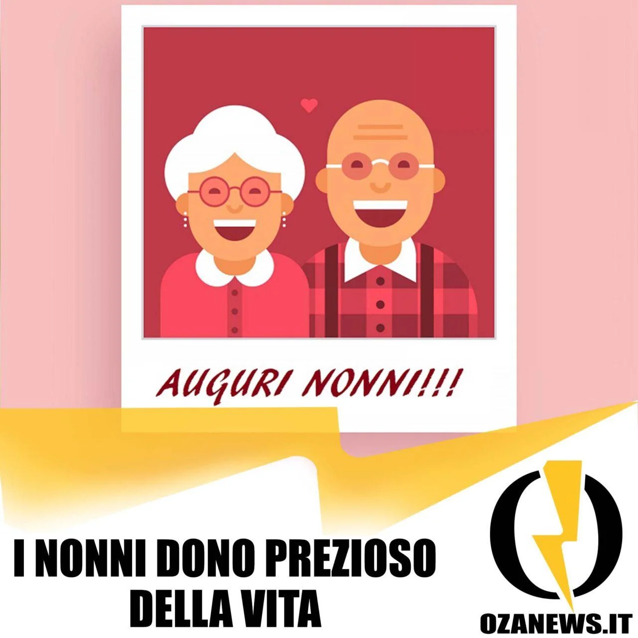 I nonni dono prezioso della vita