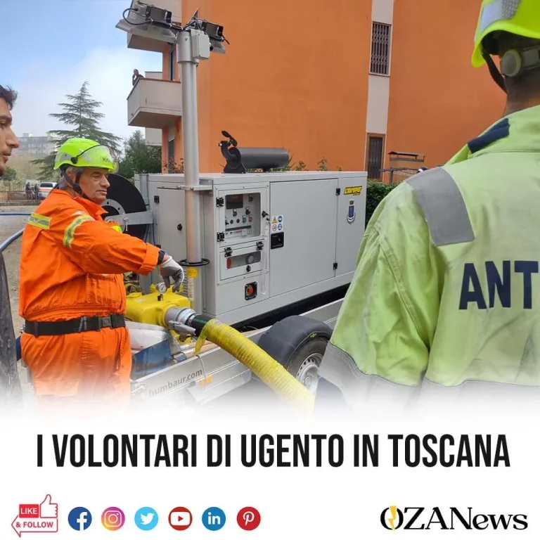 Eroi Senza Paura: i volontari della protezione civile di Ugento in azione in Toscana