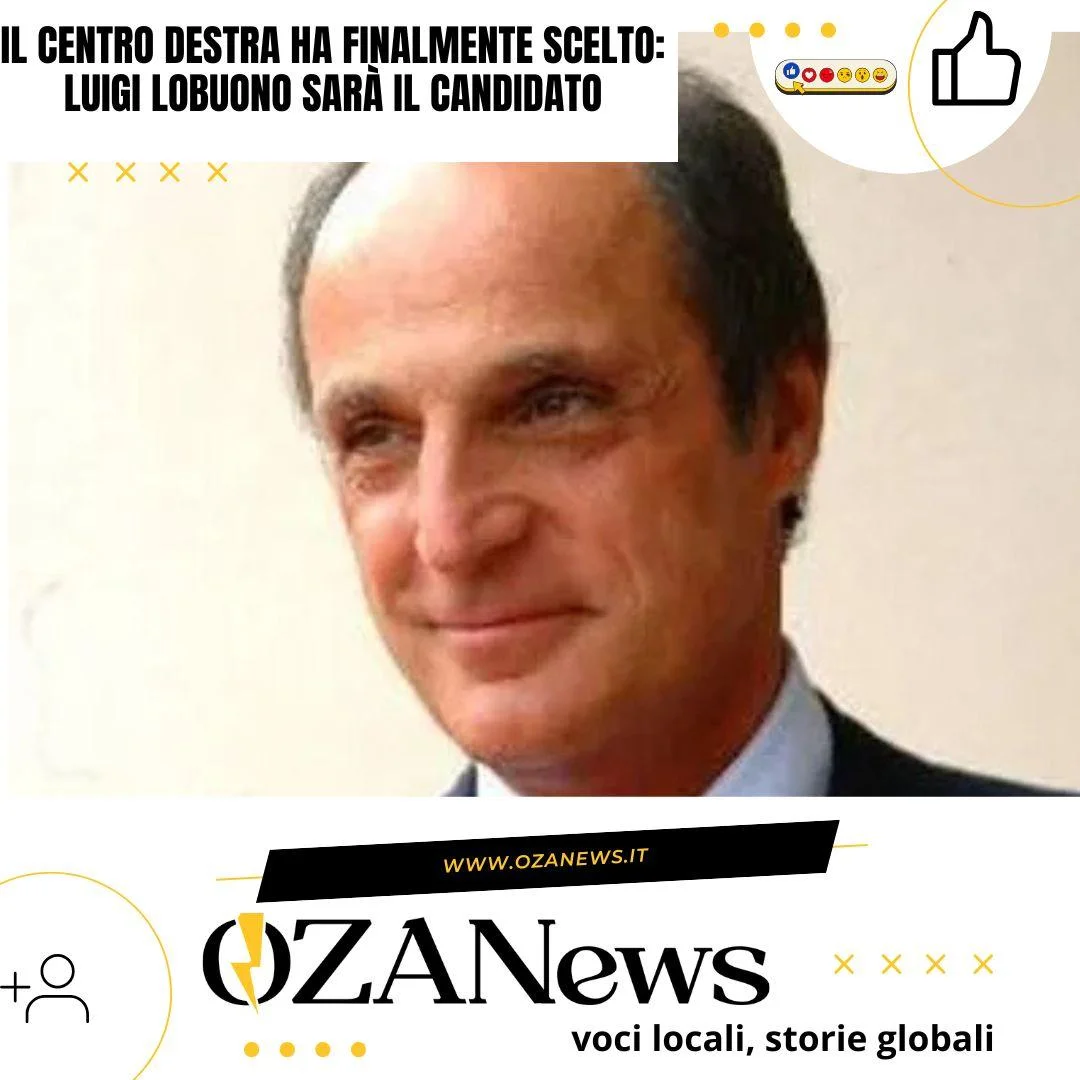 il centro destra ha scelto: Luigi Lobuono sarà il candidato