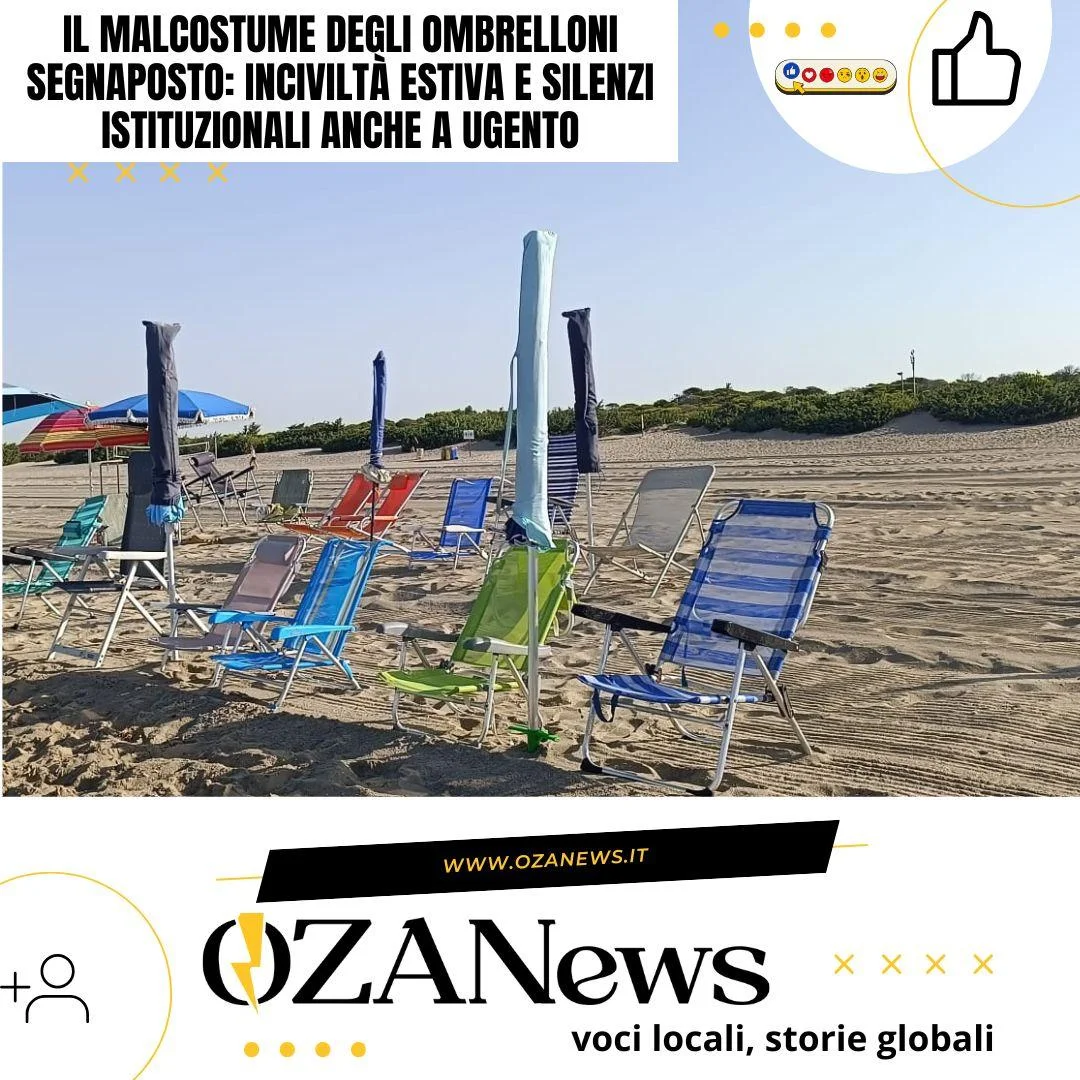 Il malcostume degli ombrelloni segnaposto