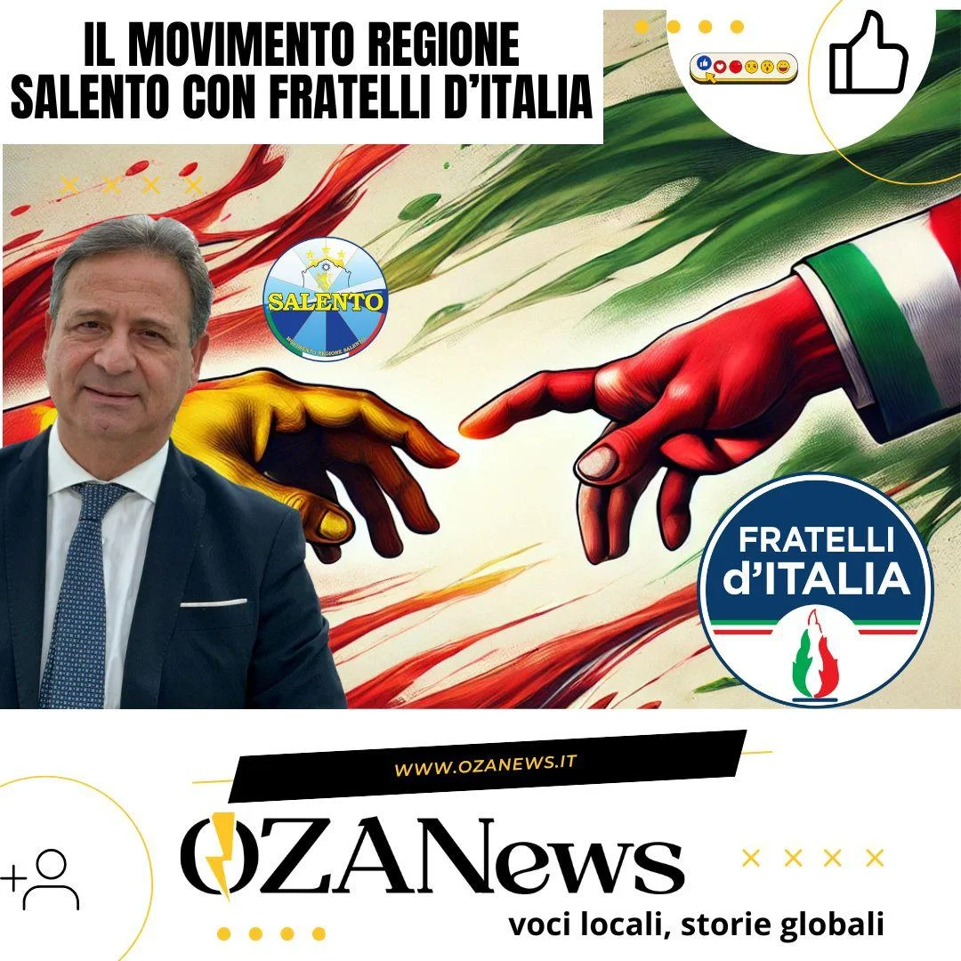 Il movimento regione Salento con Fratelli d’Italia