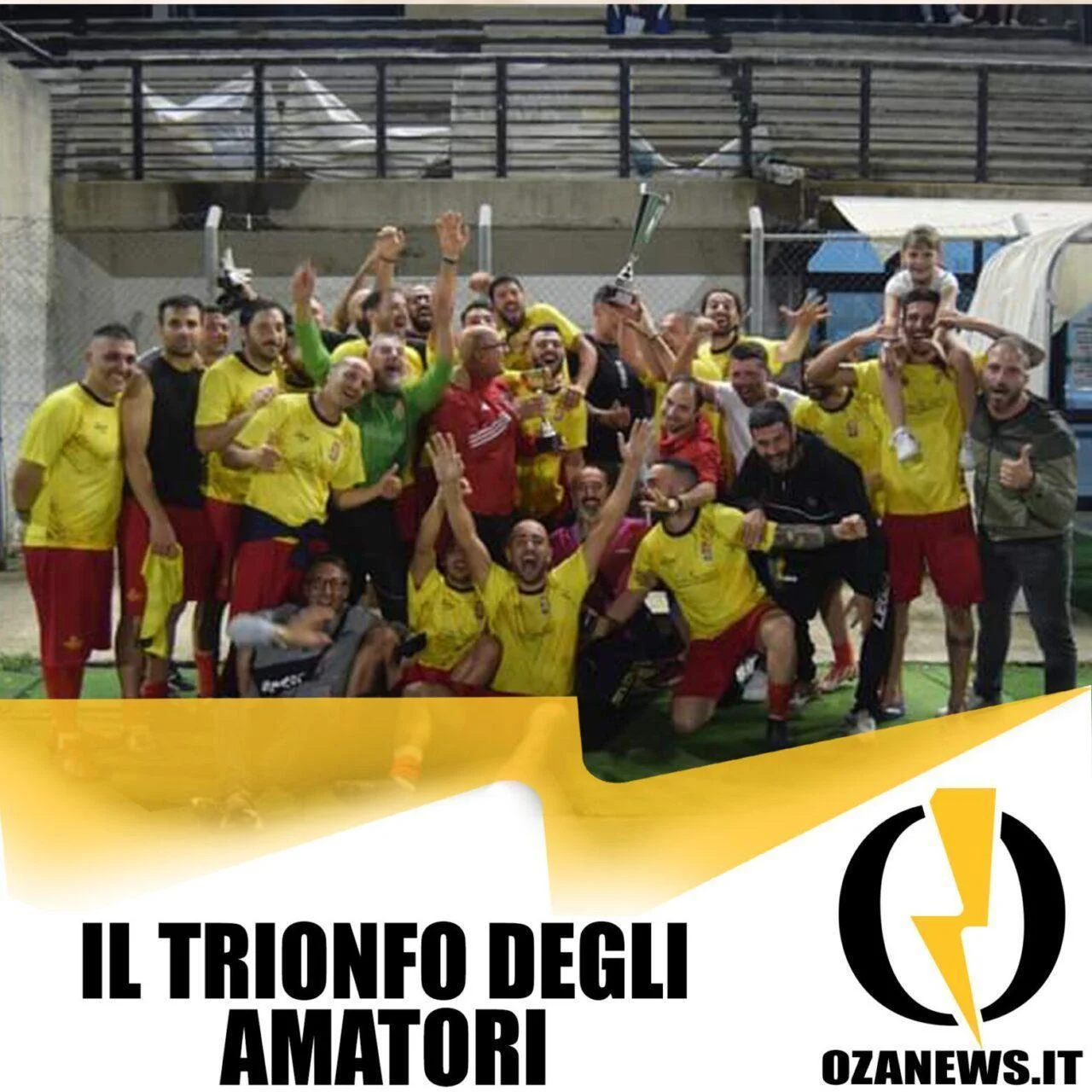 Gli amatori Ugento trionfano nel campionato over 30