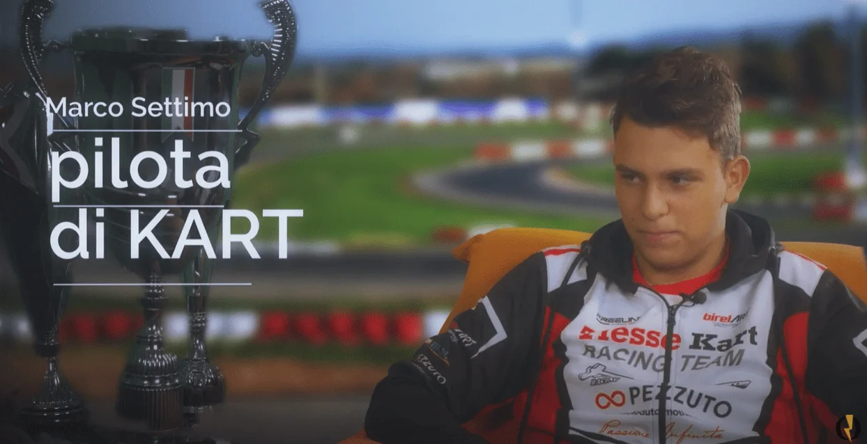 Marco Settimo: un giovane talento del karting