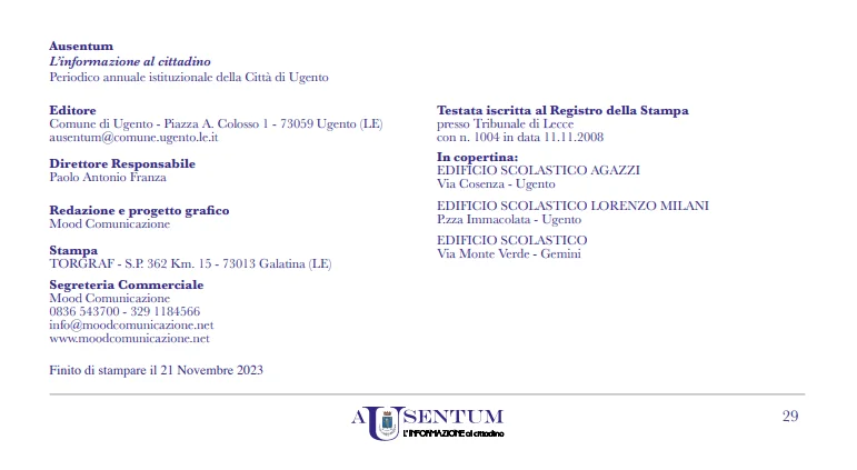 Sindaco e Vincenzo Scorrano contro le menzogne: torna la propaganda di Ausentum