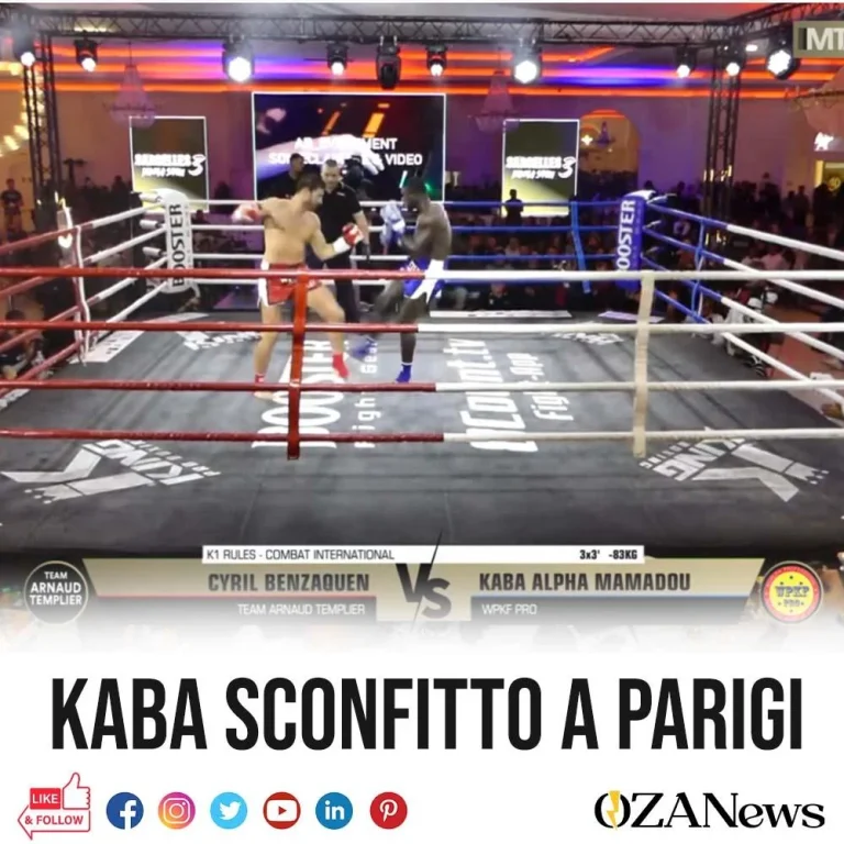 Cyril Benzaquen vs. Alpha Moadou Kaba: un epico confronto  al SARCELLES BOXING SHOW 3