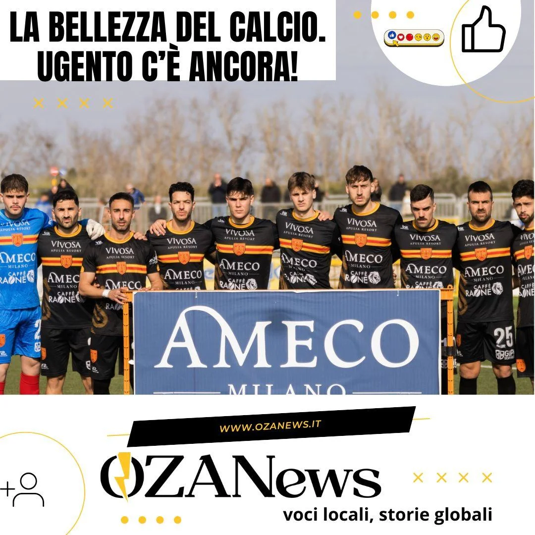 La bellezza del calcio. Ugento c’è ancora!