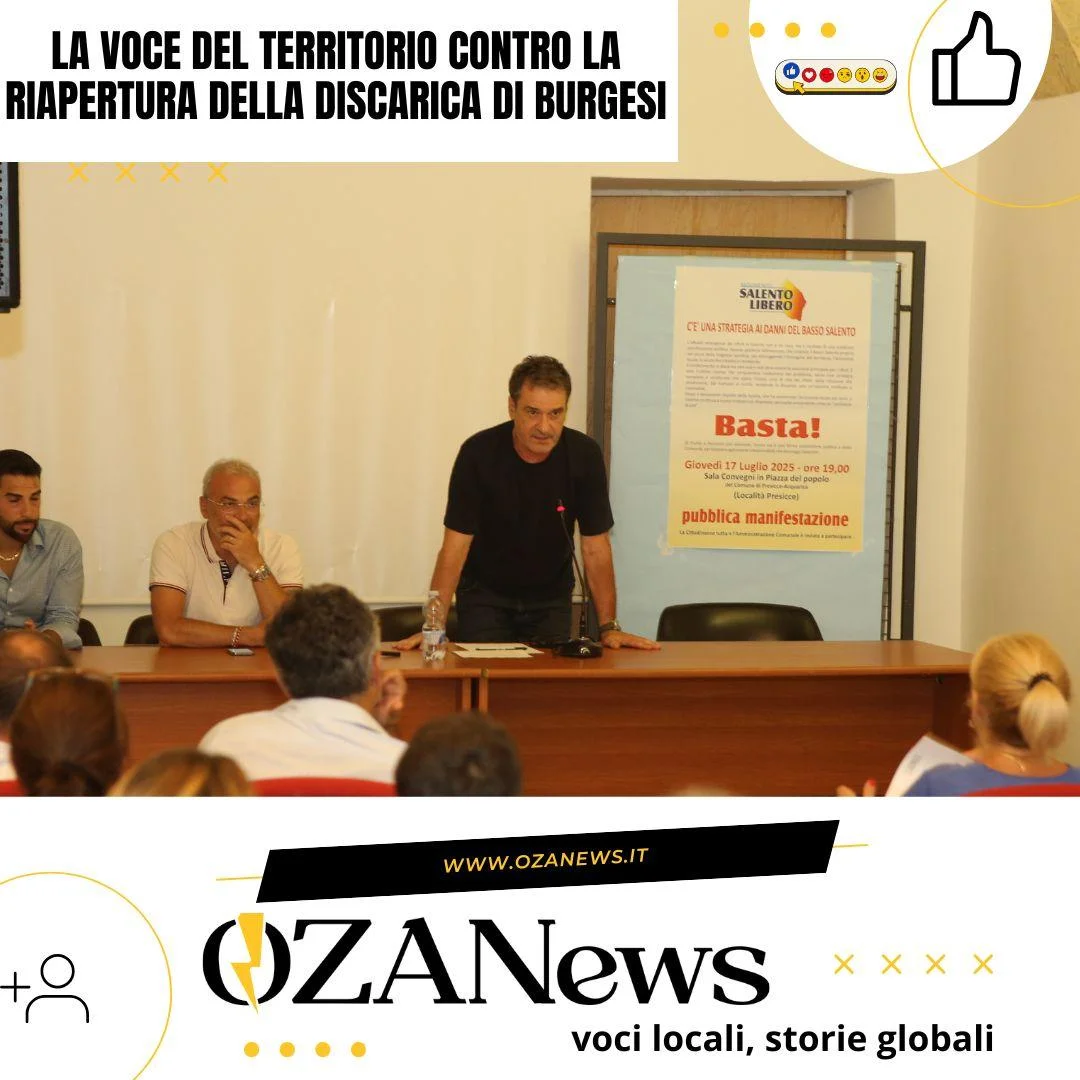 La voce del territorio contro la riapertura della discarica di Burgesi