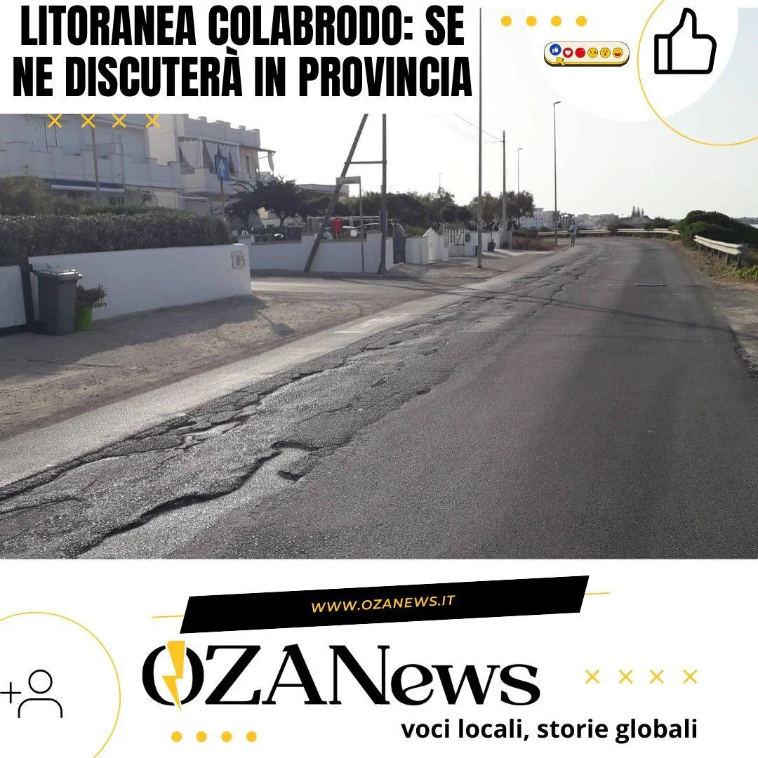 Litoranea colabrodo: se ne discuterà in provincia