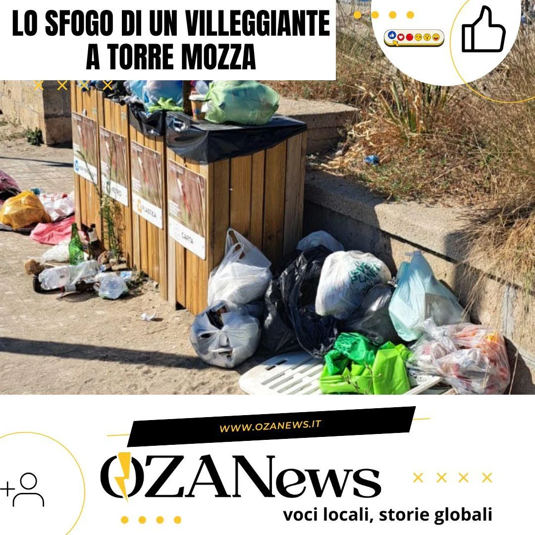 “Ciao Torre Mozza…”: lo sfogo di un lettore