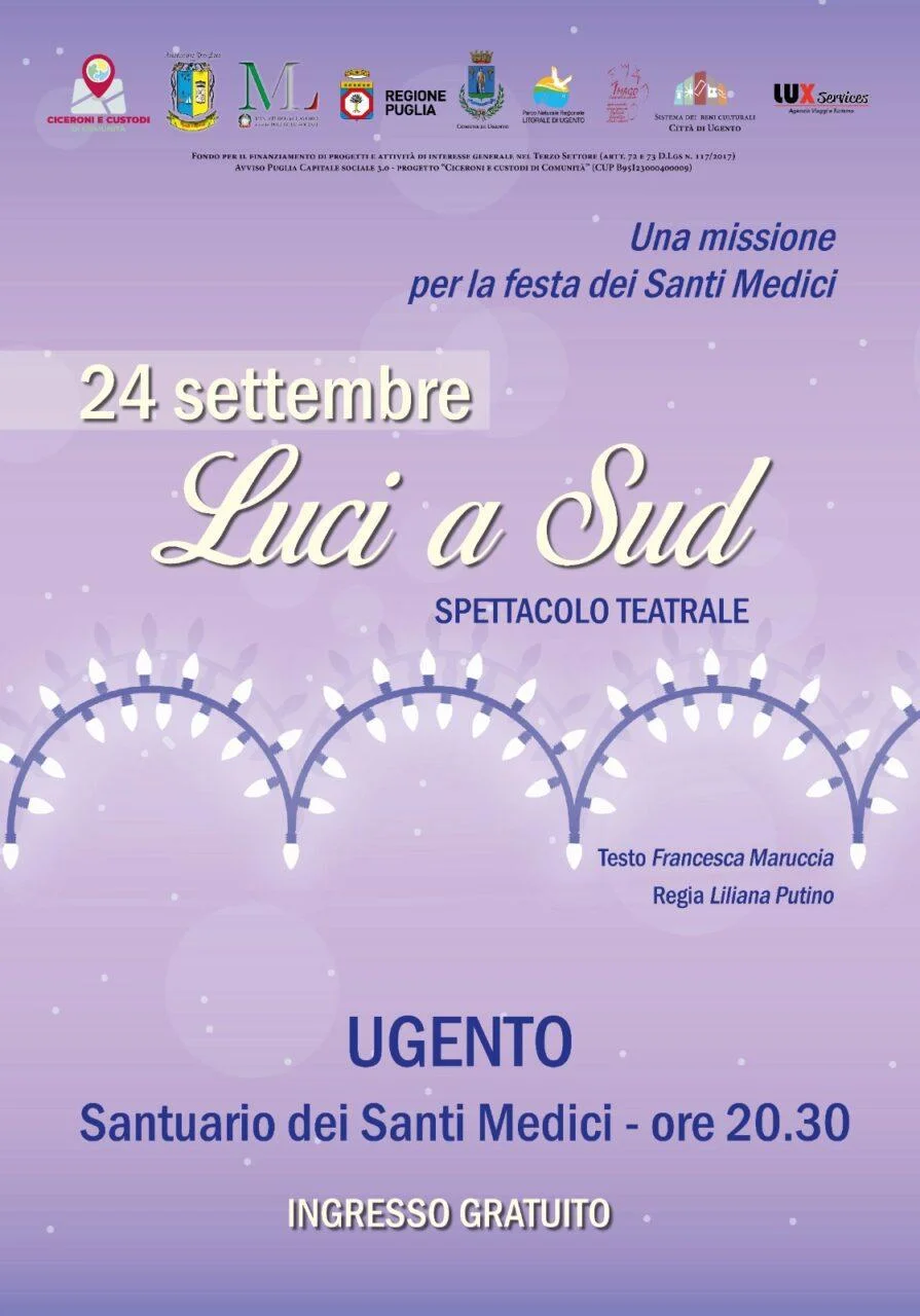 “Luci a sud”, la magia della festa dei Santi Medici rivive a teatro