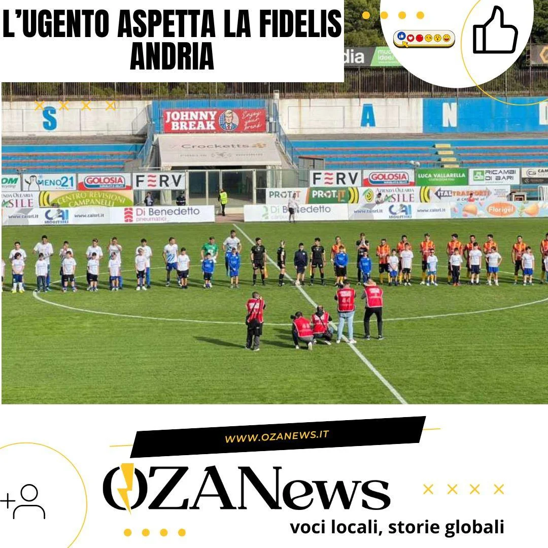 L’Ugento Calcio si prepara ad affrontare la Fidelis Andria