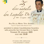 Immagine 1: La comunit&agrave; ugentina ricorda don Leopoldo De Giorgi a 25 anni dalla scomparsa - Ugento