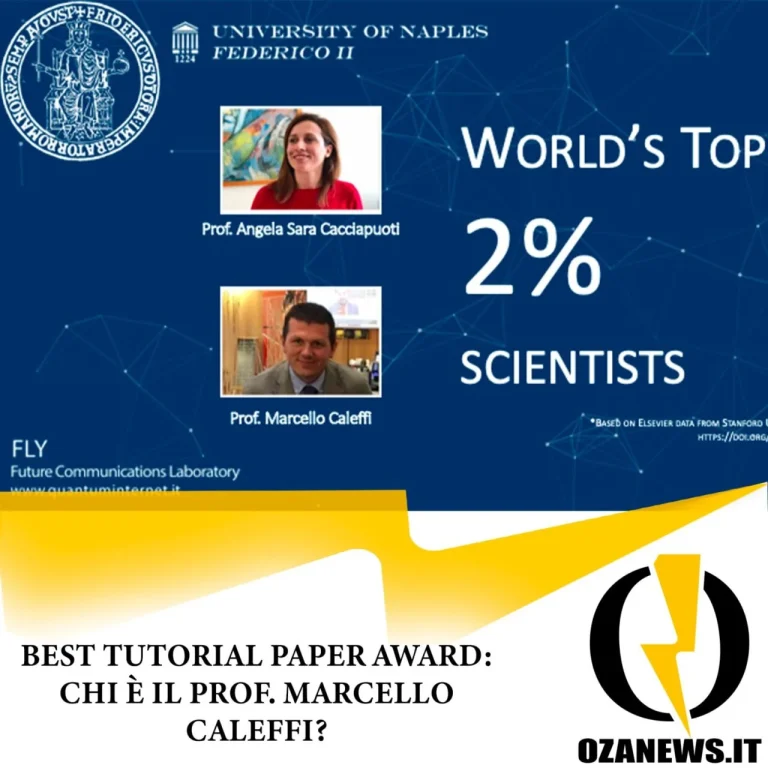 Ugento nel mondo: il prof. Marcello Caleffi.