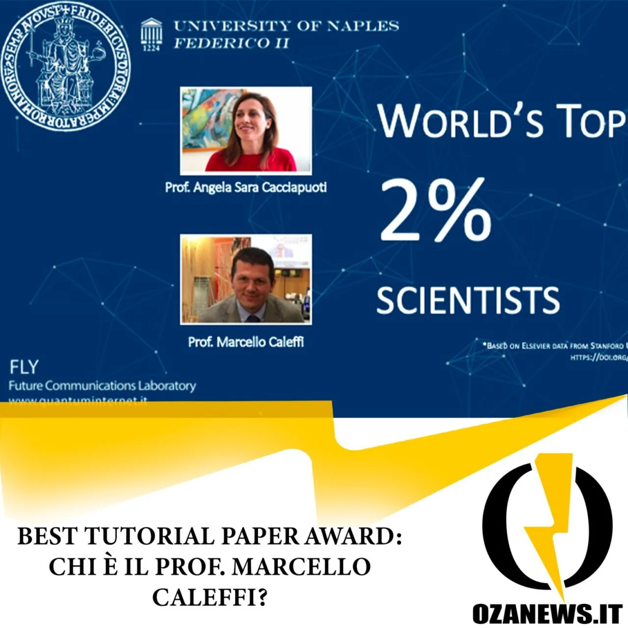 Ugento nel mondo: il prof. Marcello Caleffi.