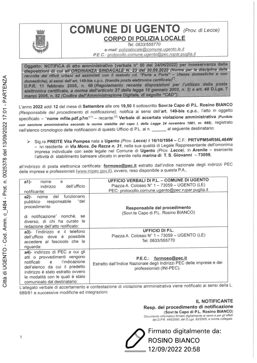 Immagine 4: A stagione finita arrivano le multe per gli stabilimenti balneari di Ugento - Ugento