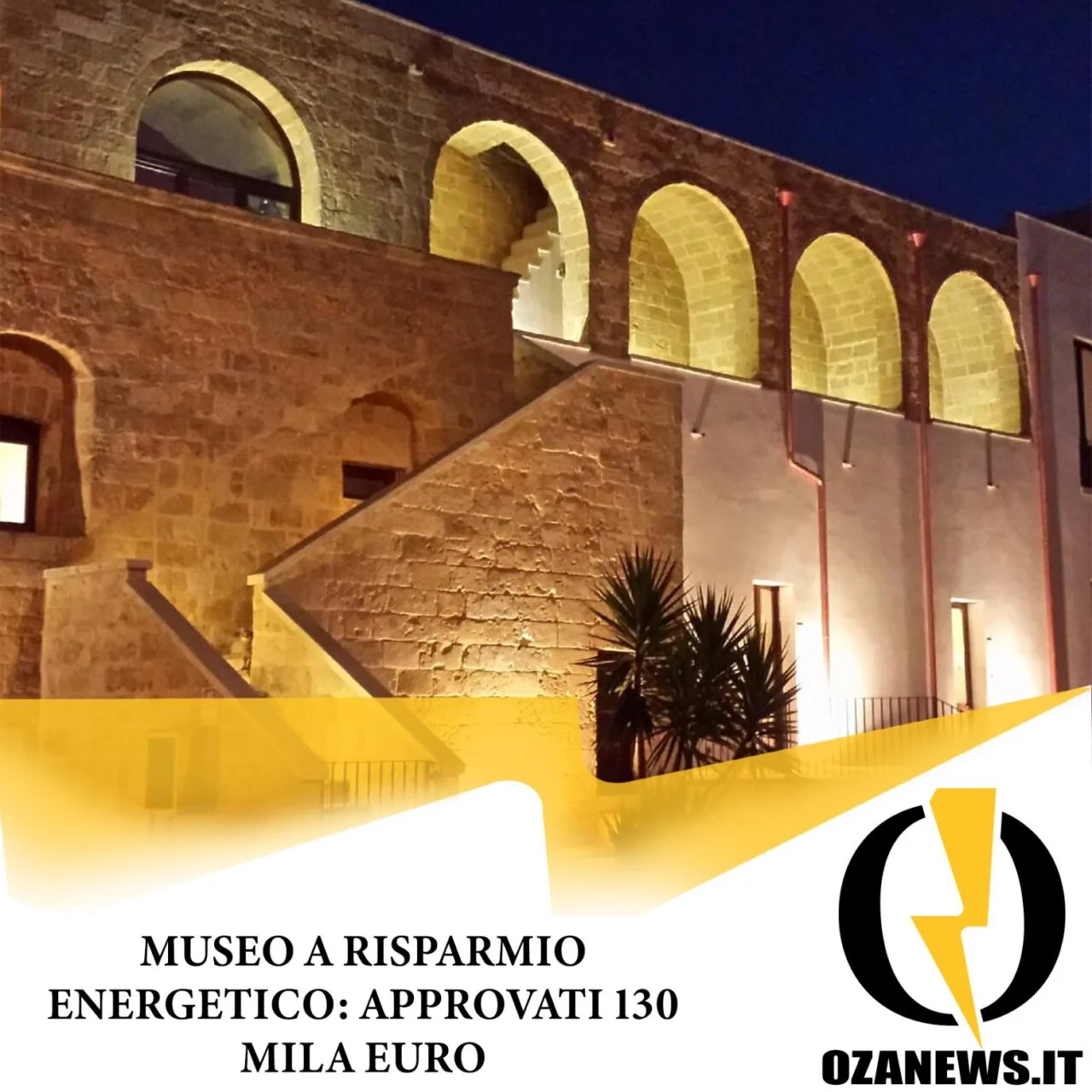 Un museo più green: 130mila euro
