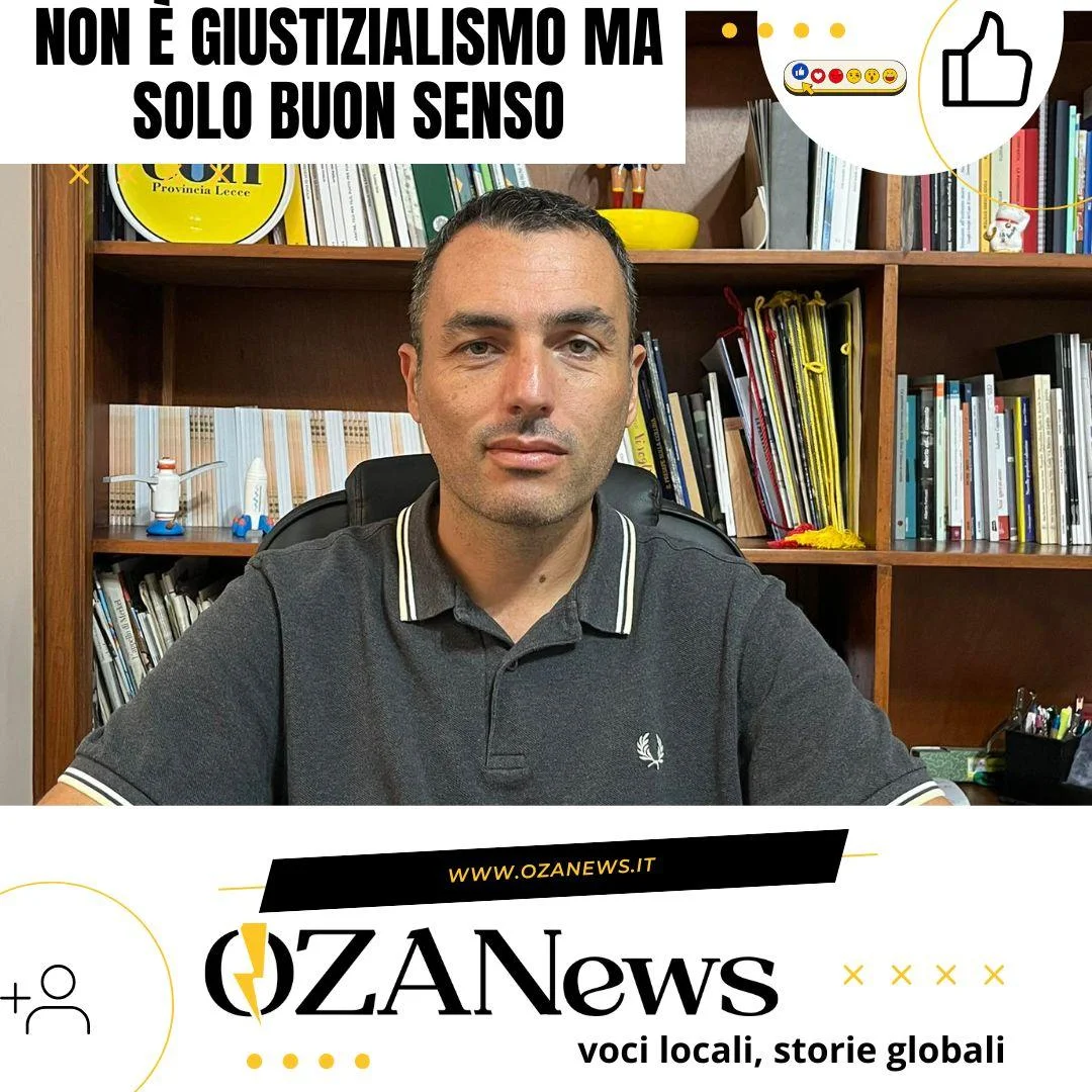 Non è giustizialismo ma solo buon senso