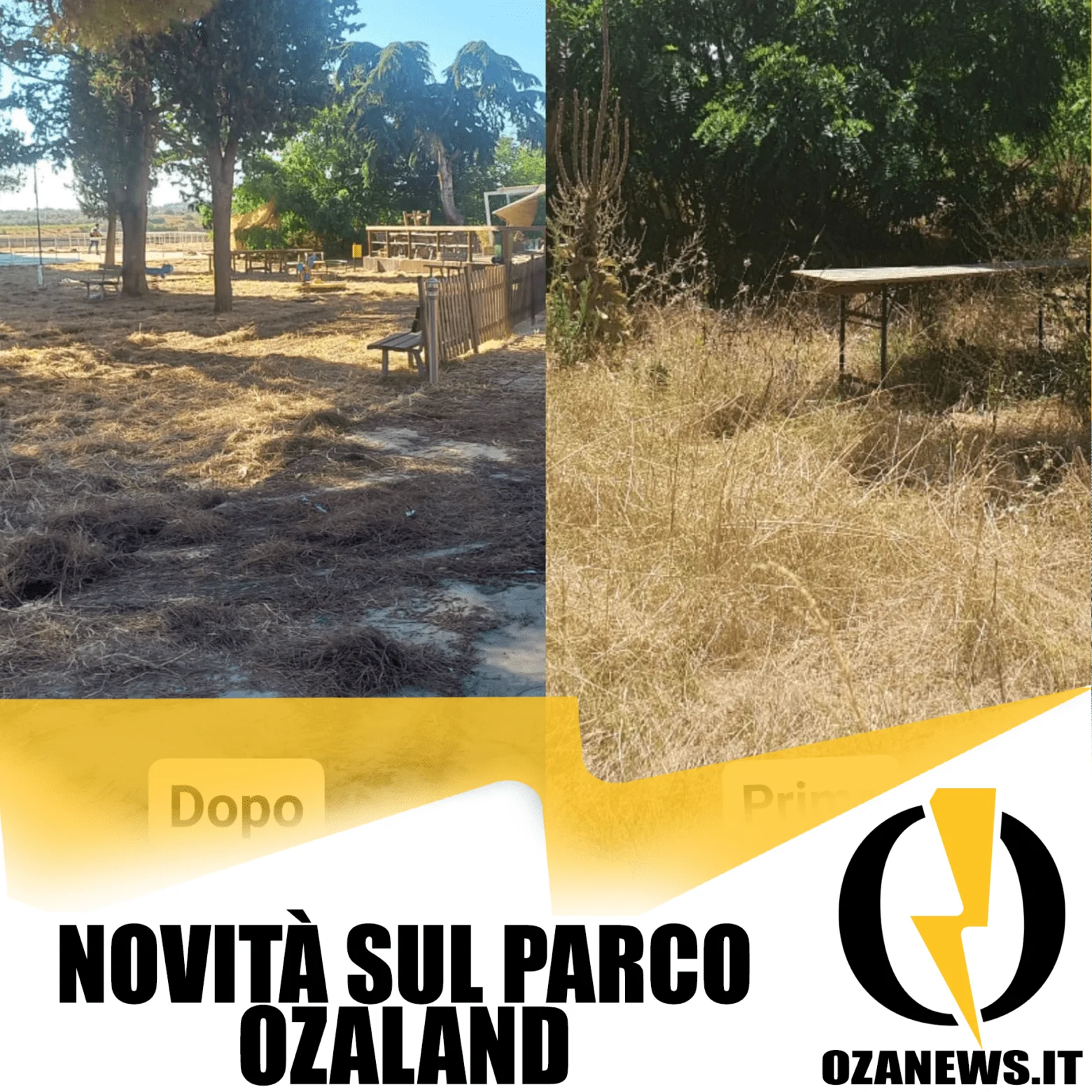 Ripensare il futuro del parco Ozaland Via Teano: una sfida per Ugento