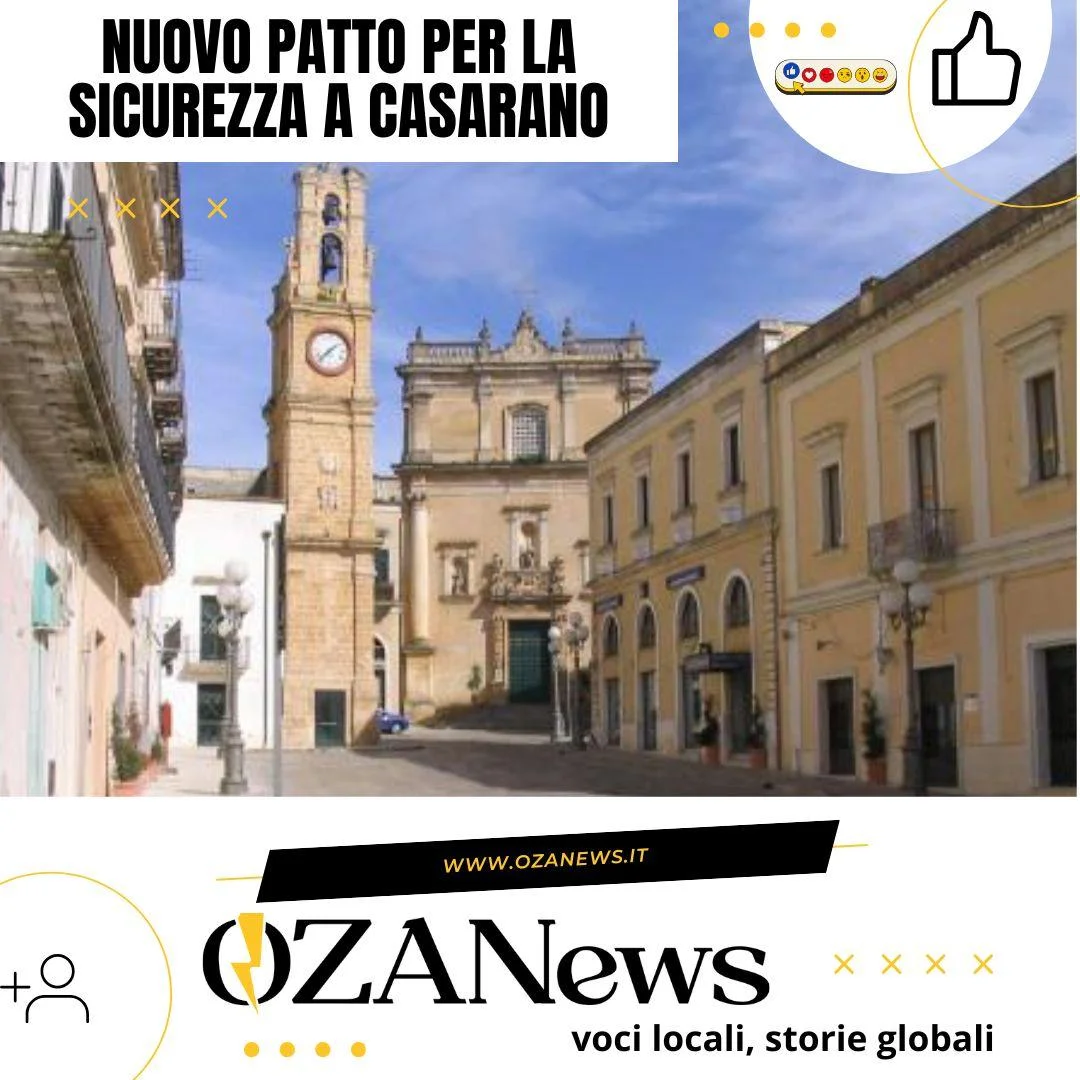 Nuovo patto per la sicurezza a Casarano