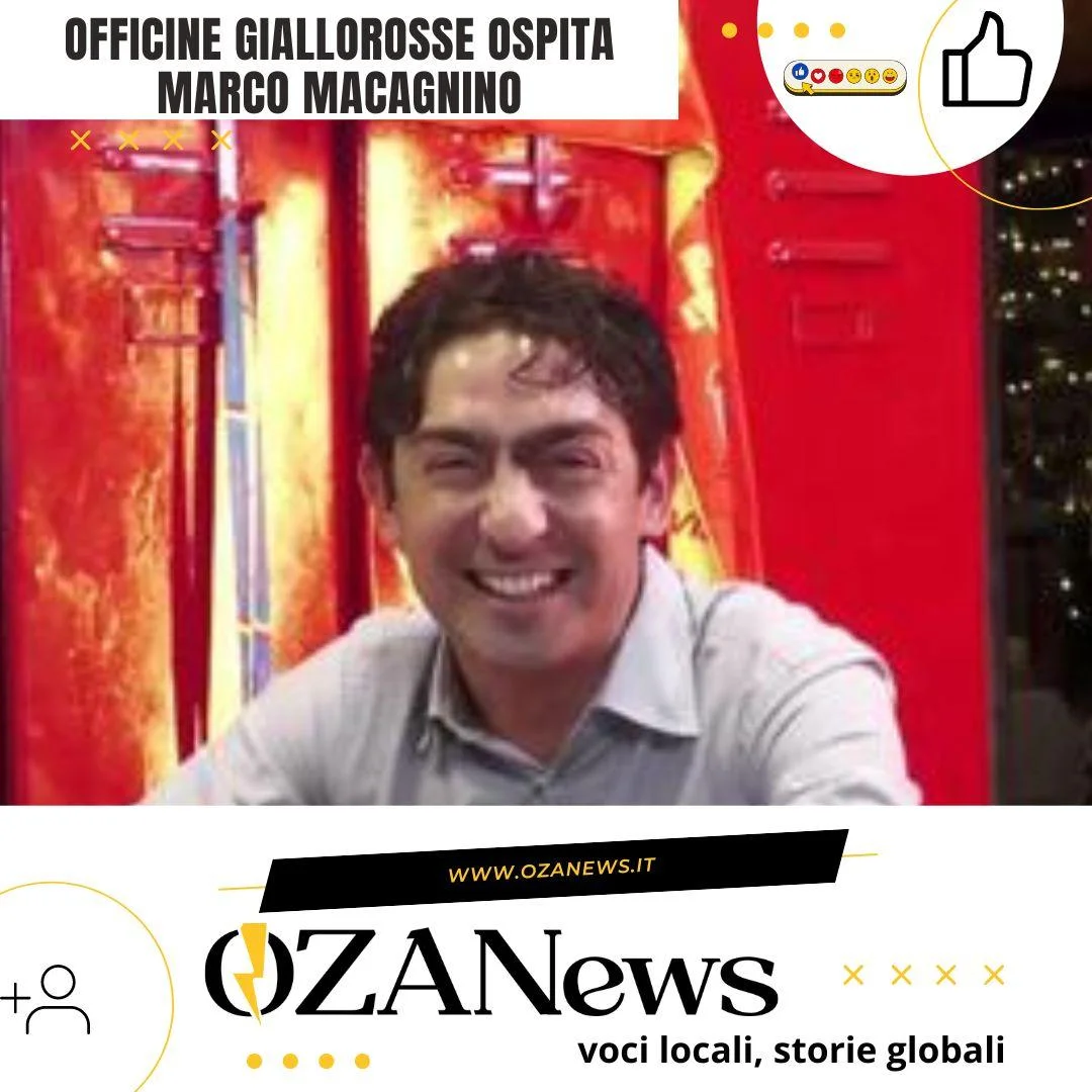 Marco Macagnino ospite di Officine Giallorosse