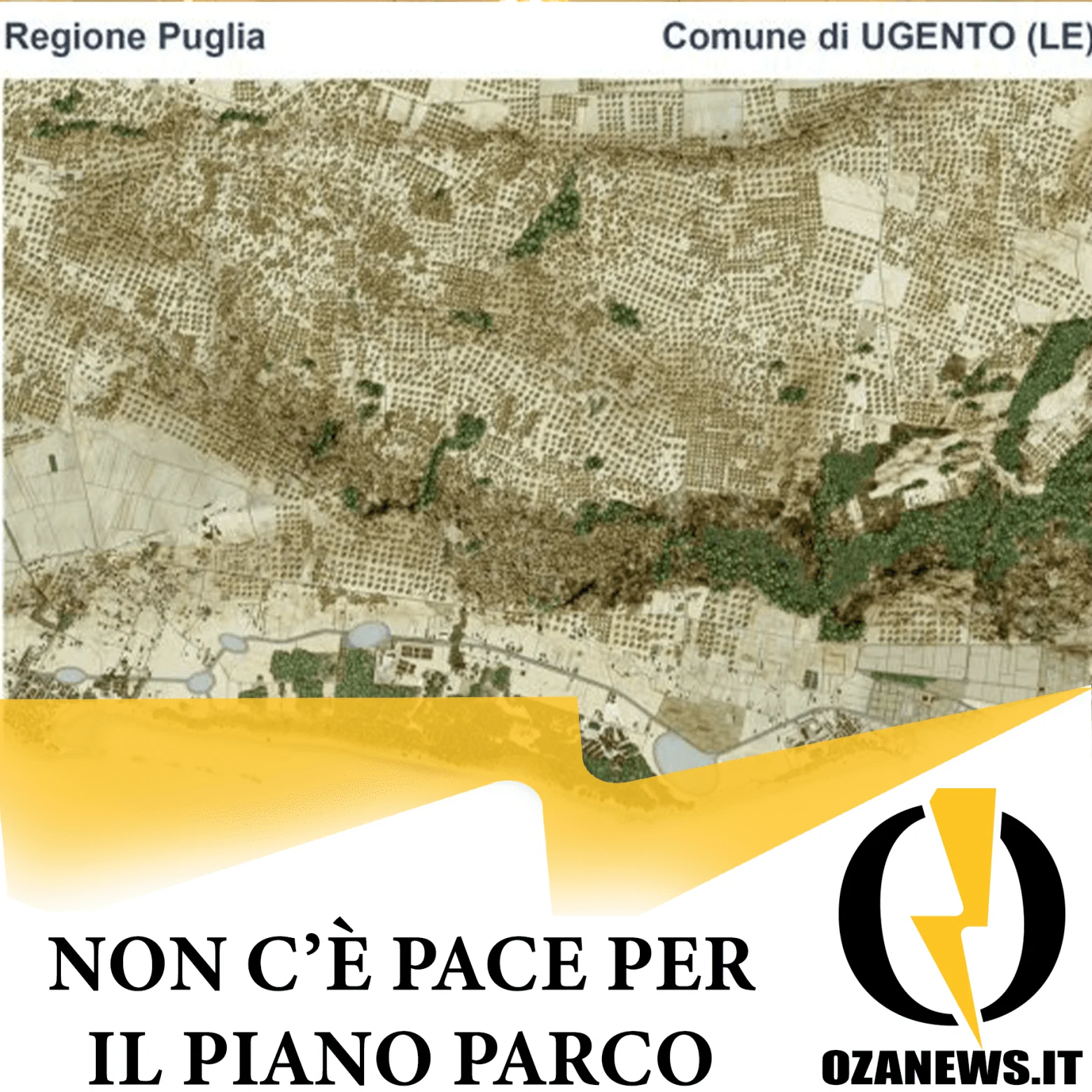 18 osservazioni della regione al Piano Parco di Ugento