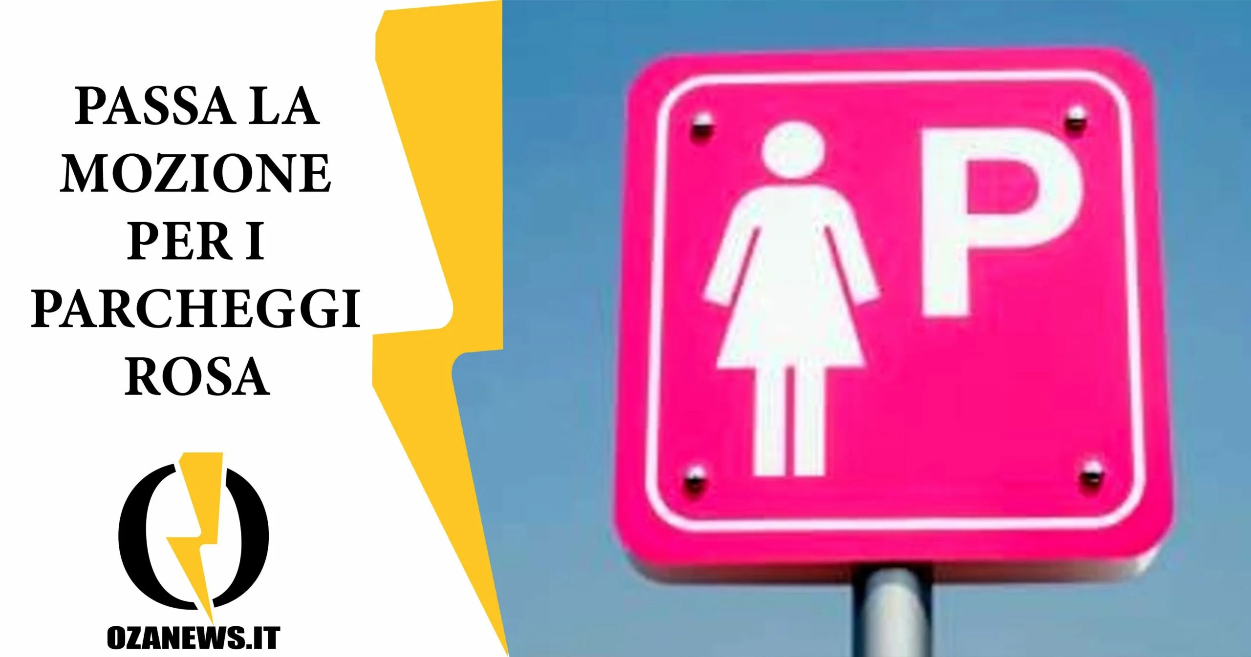 Passa la mozione sui parcheggi rosa a Ugento