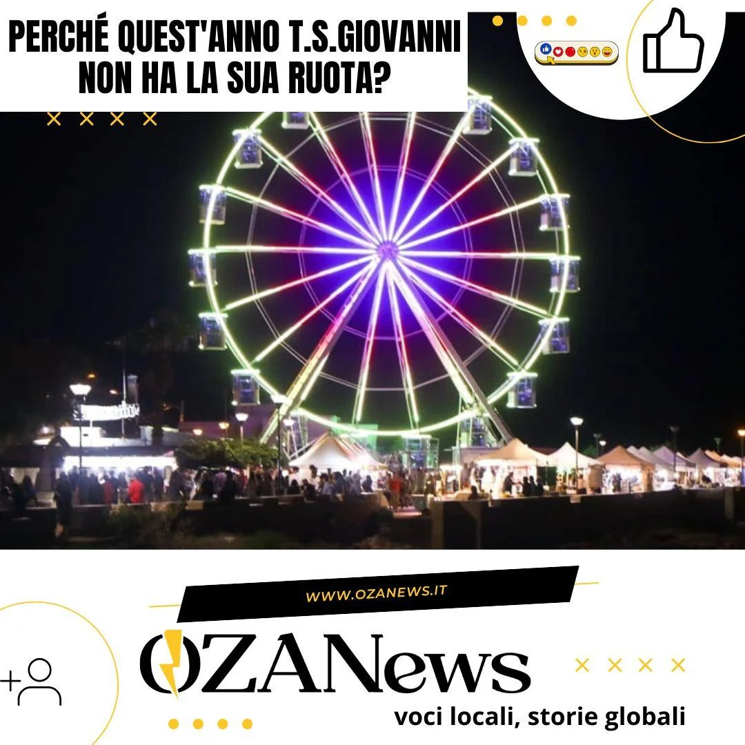 Perché quest’anno T.S.Giovanni non ha la sua ruota panoramica?