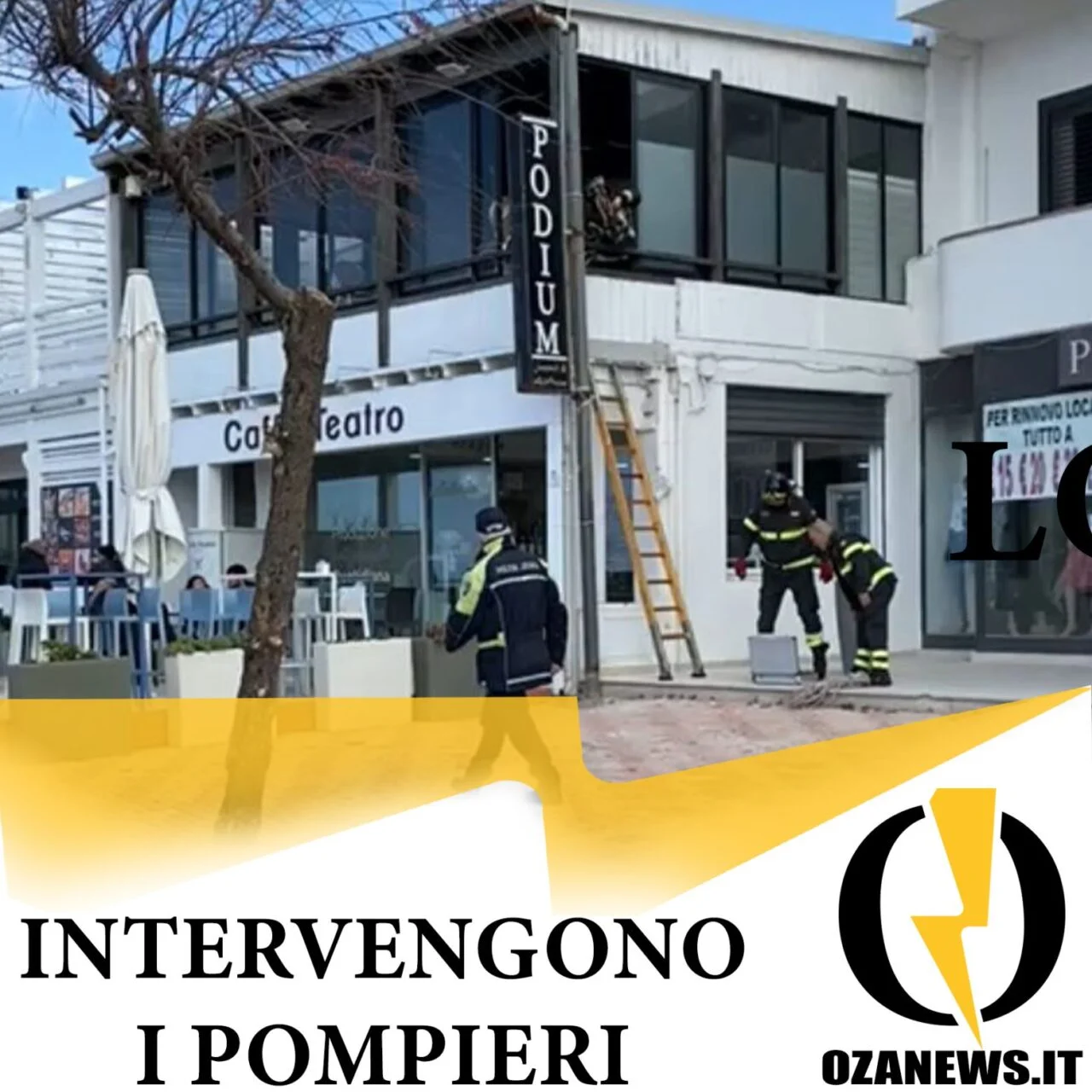 I vigili del fuoco intervengono a T.S.Giovanni – IL VIDEO