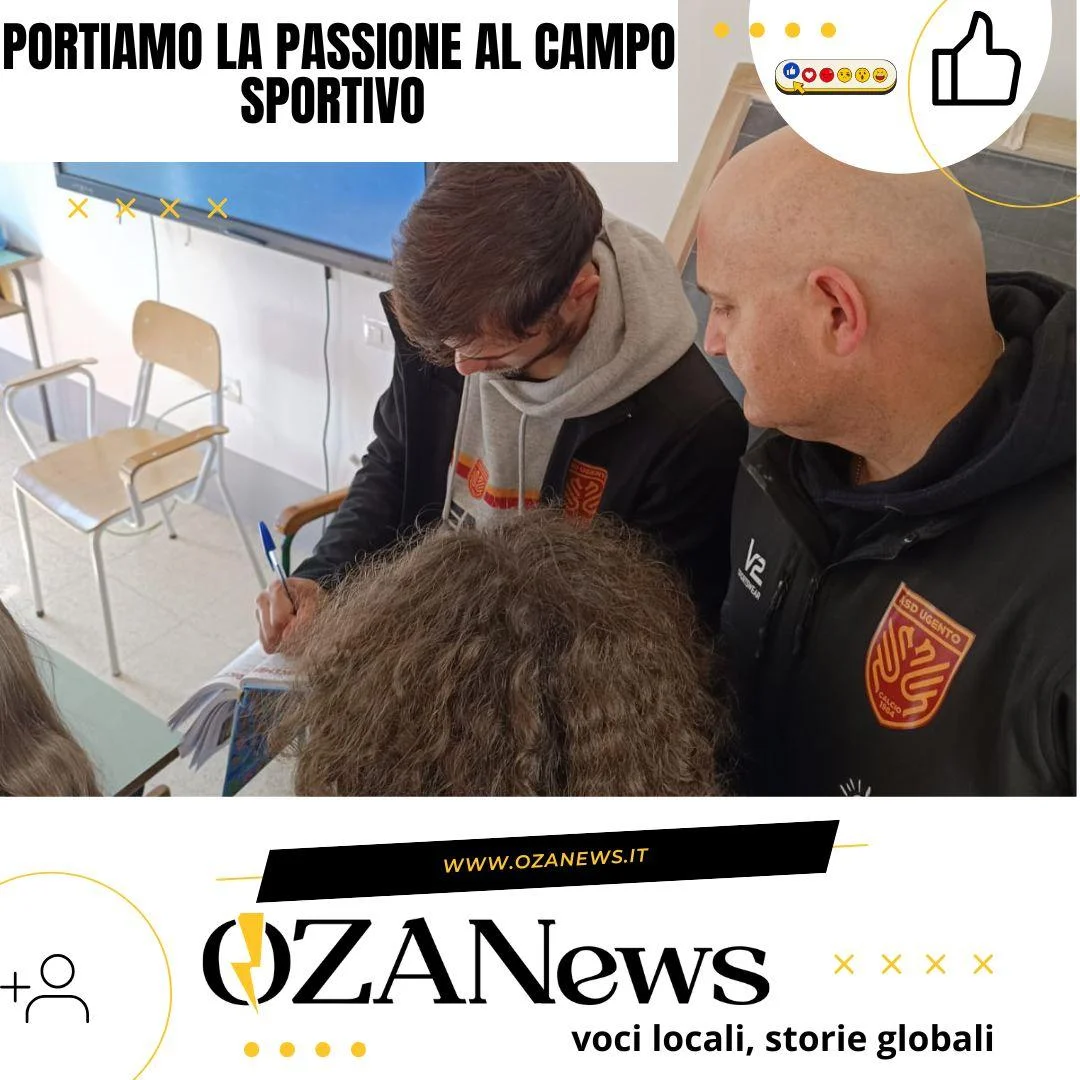 Portiamo la passione al campo sportivo 