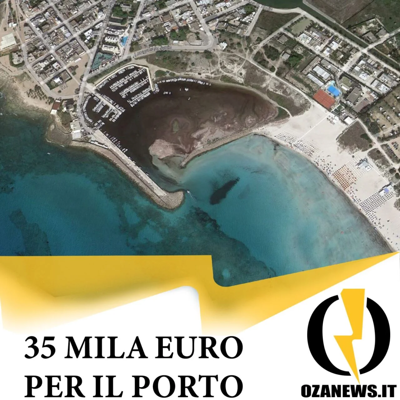 35mila euro per liberare il porto di Torre San Giovanni