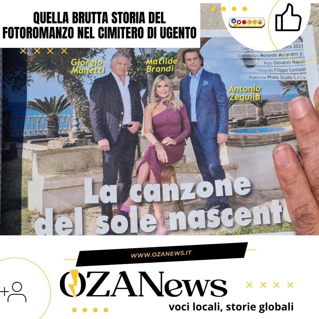 Quella brutta storia del fotoromanzo nel cimitero di Ugento