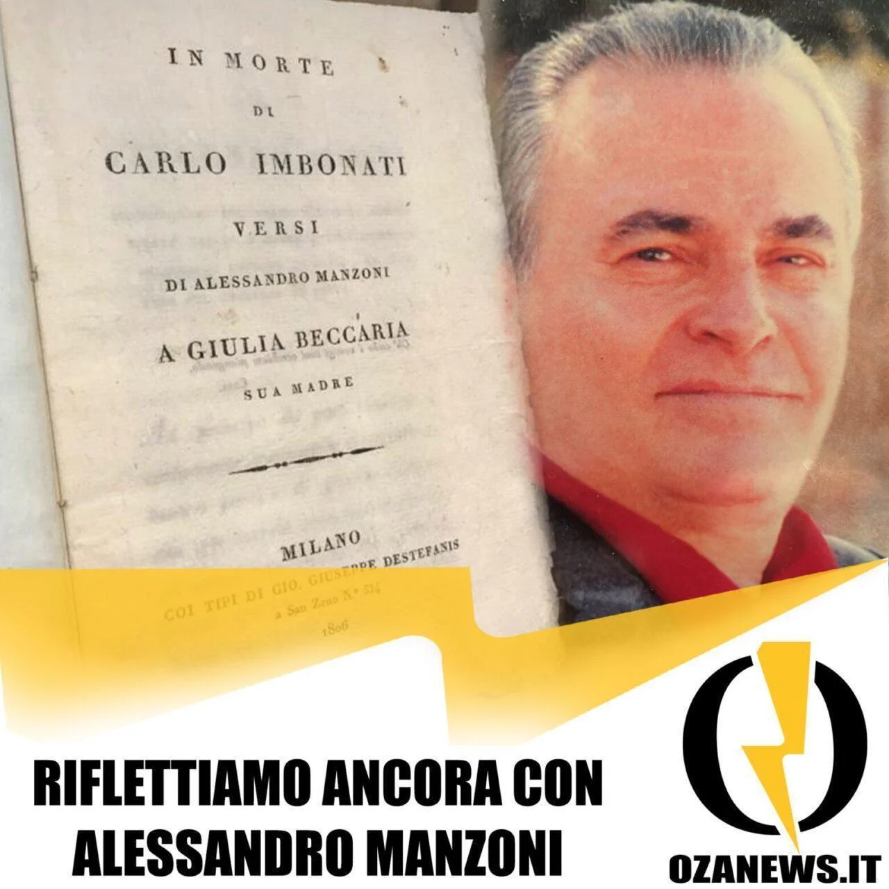 Riflettiamo ancora con Alessandro Manzoni