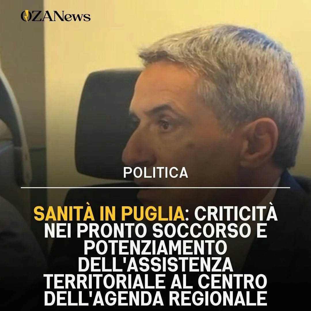 Sanità in Puglia: Criticità e Potenziamento dei Servizi
