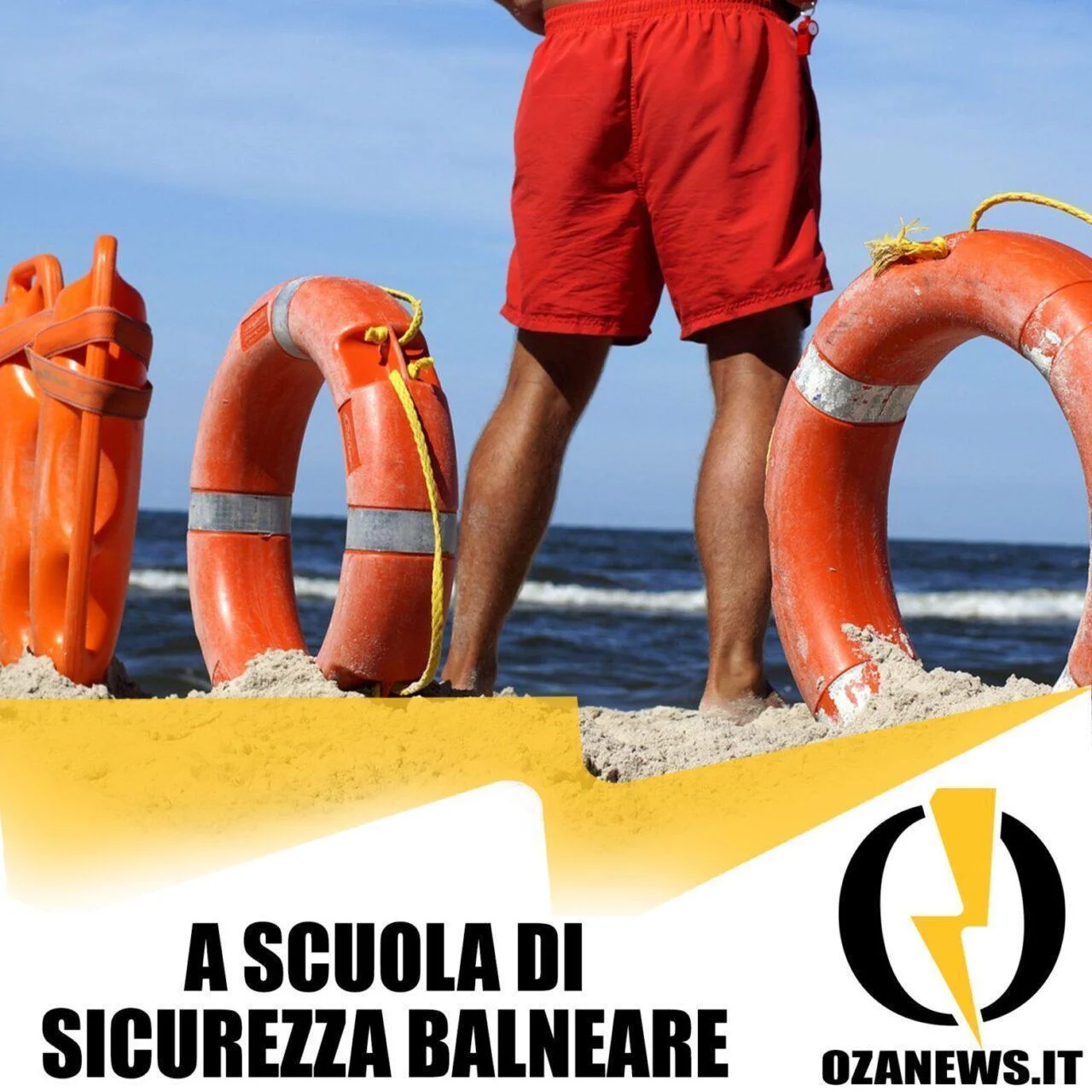 A scuola di sicurezza balneare