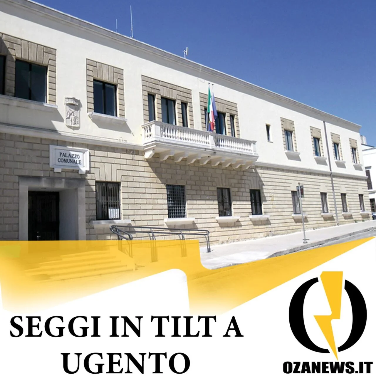Seggi in tilt a Ugento.