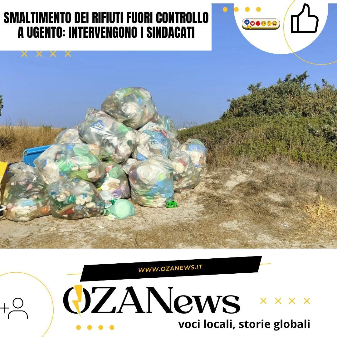 Smaltimento dei Rifiuti fuori controllo a Ugento: intervengono i sindacati