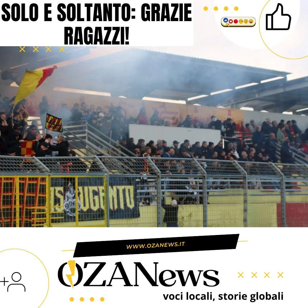 Solo e soltanto: Grazie Ragazzi!