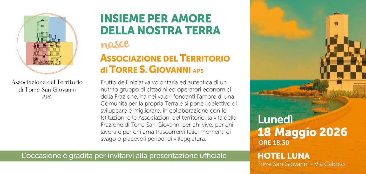 Presentazione Associazione Torre San Giovanni