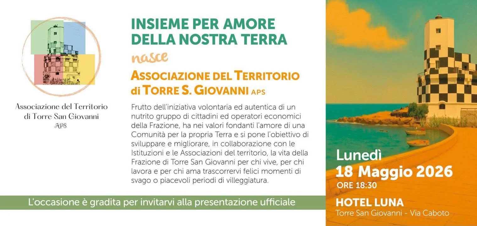 Presentazione Associazione Torre San Giovanni