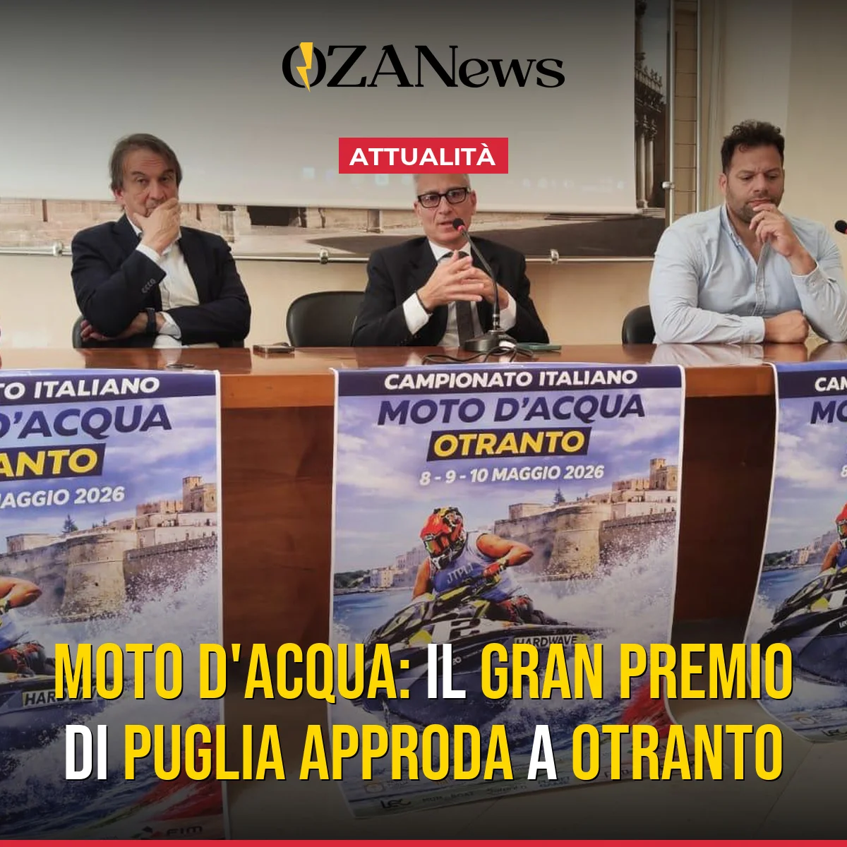 Campionato Italiano Moto d’Acqua a Otranto