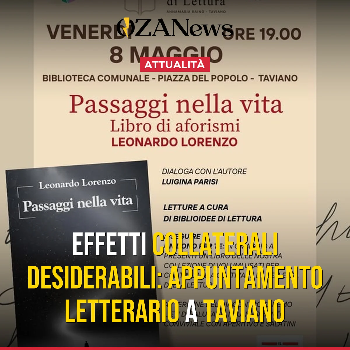 Appuntamento Letterario a Taviano