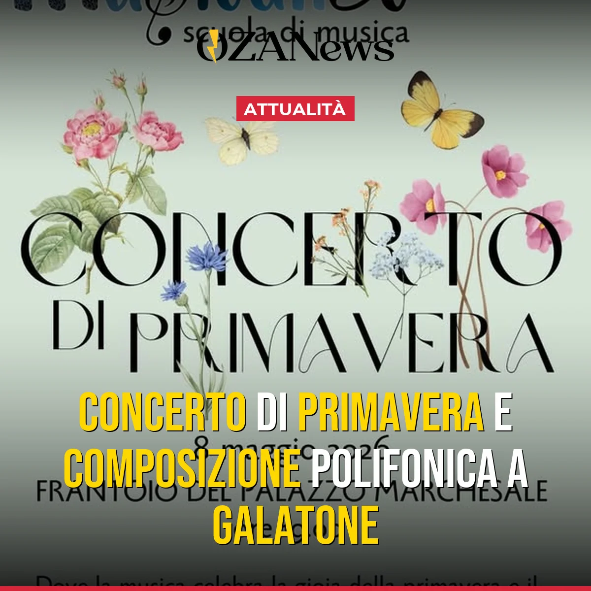 Concerto di Primavera a Galatone