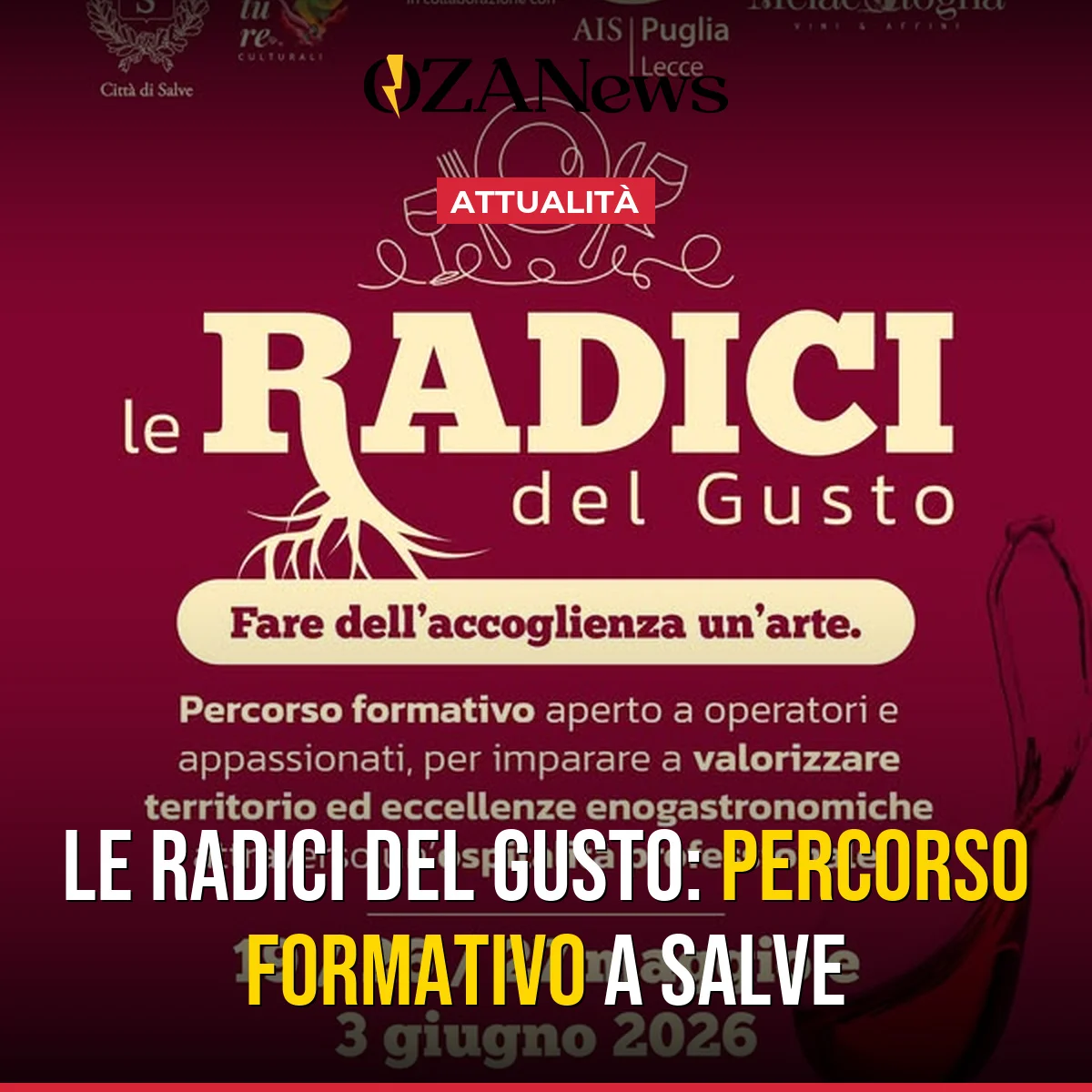 Le Radici del Gusto: Percorso Formativo a Salve