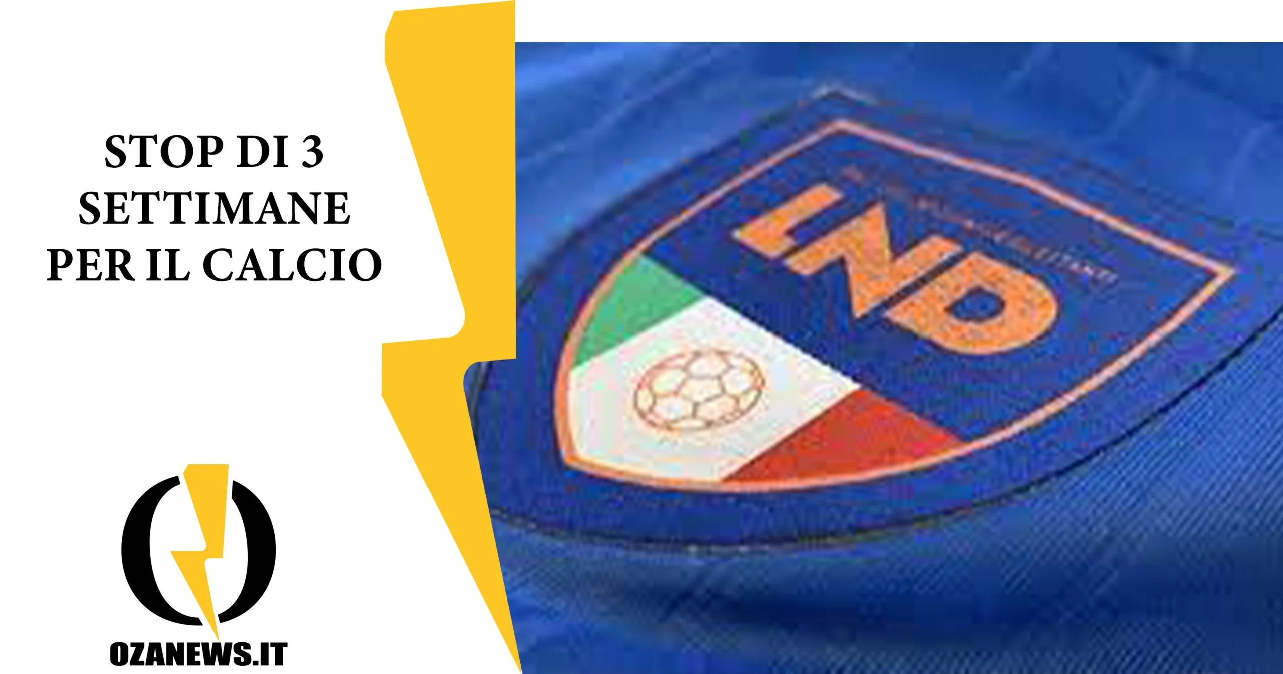 Il calcio dilettantistico della Puglia si ferma per 3 settimane